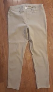 Faded Glory Khaki Jeggings size 1x 16W